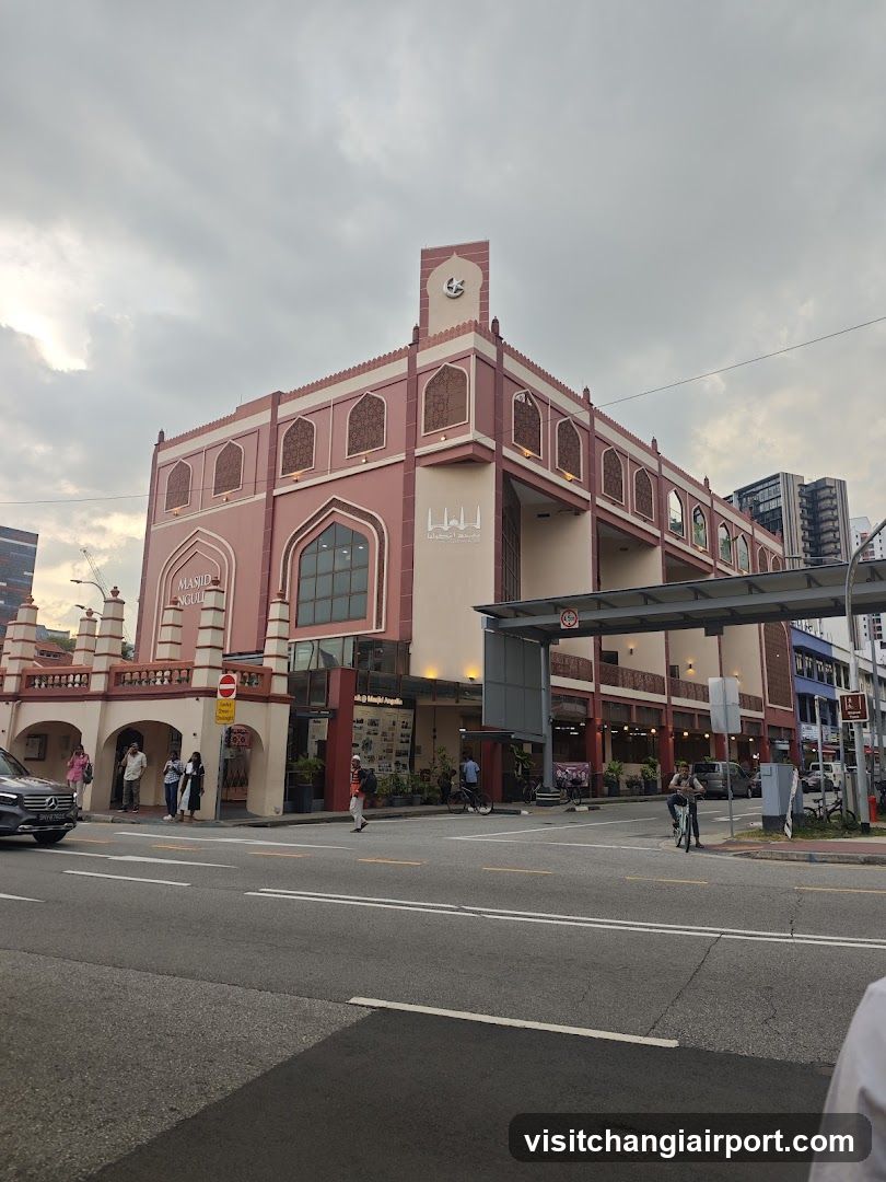 Street View of Mosque Building