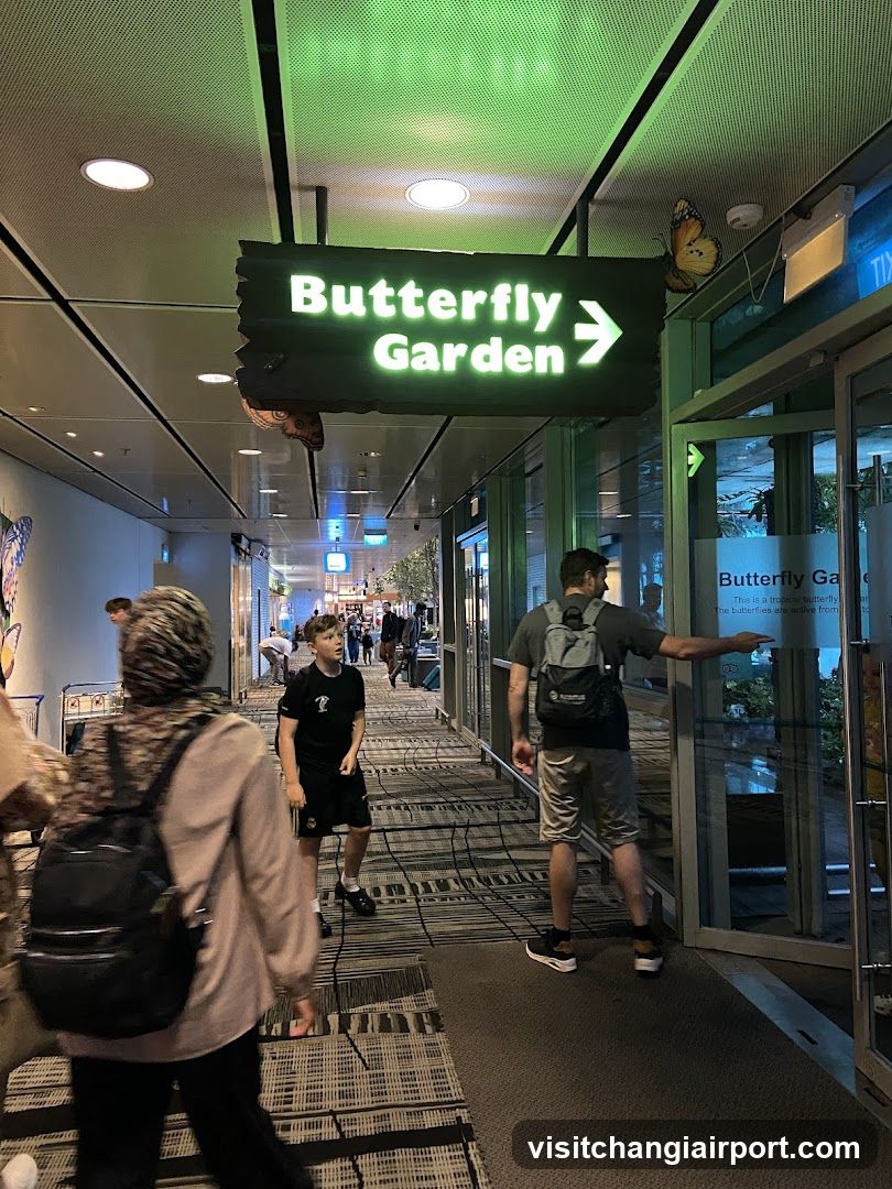 Butterfly Garden Entrance