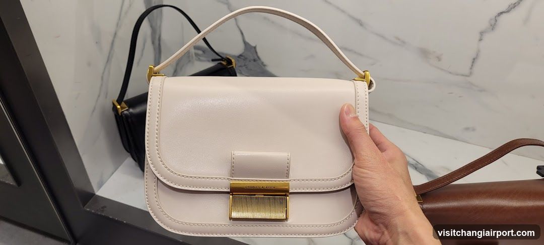 Handheld Cream Handbag