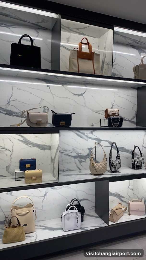 Handbag Display Shelf