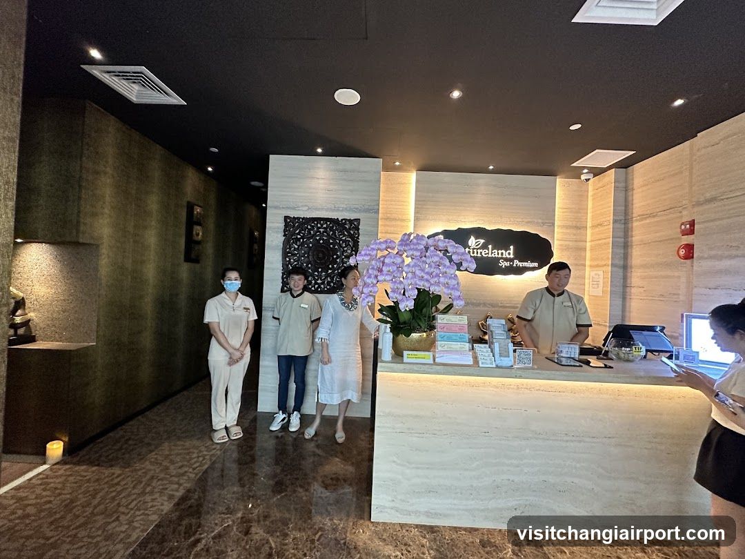 Spa Reception Area
