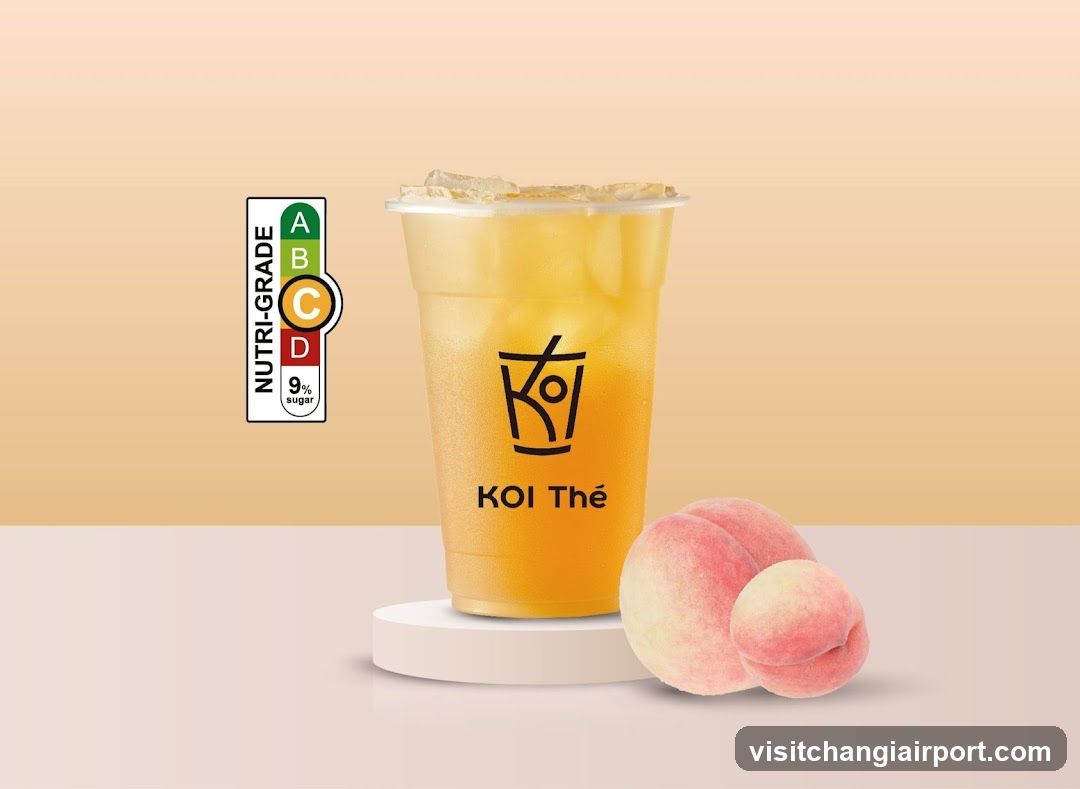 Koi Thé Peach Drink
