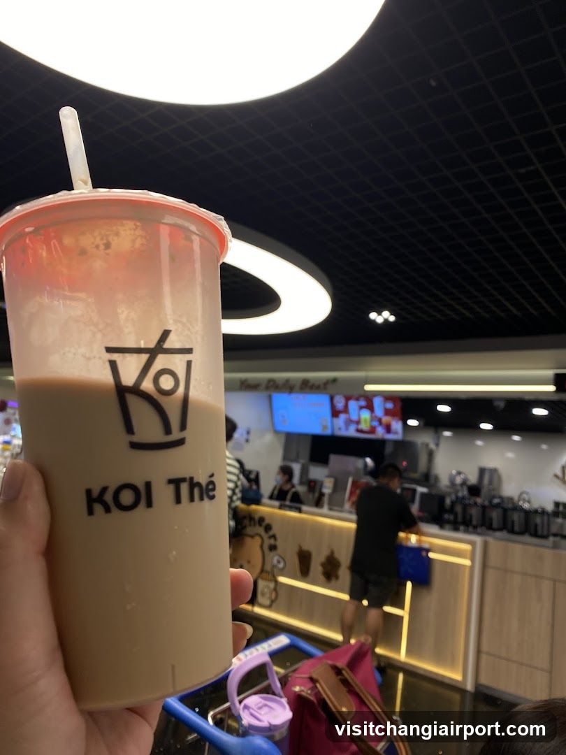 Koi The Bubble Tea Shop Interior