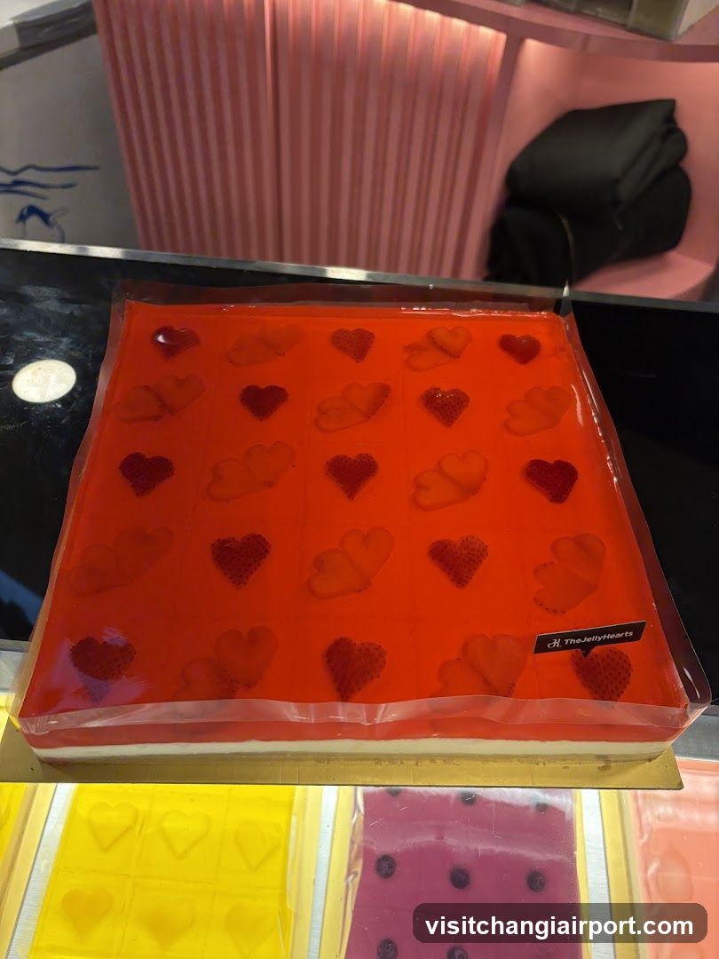 Heart Shaped Jellies Display