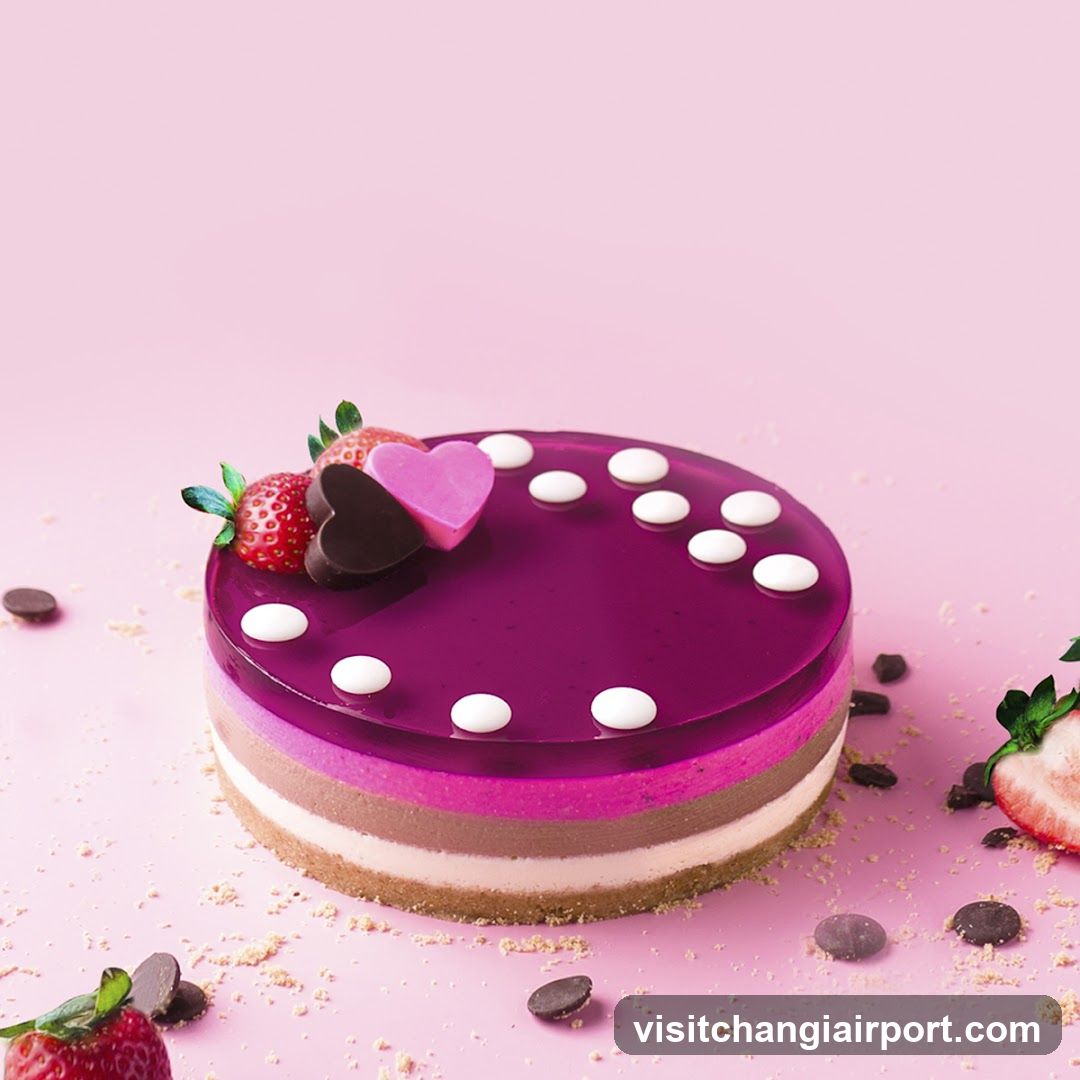 Strawberry and Chocolate Layered Cake