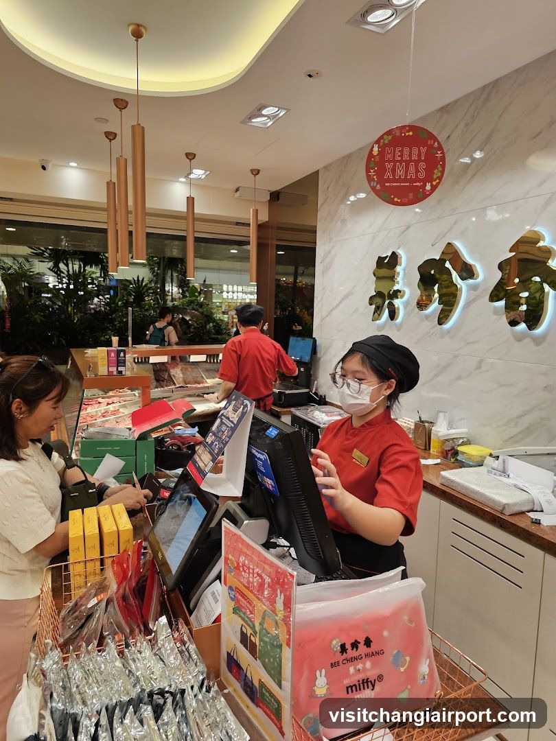 Bee Chong Heng Counter Scene