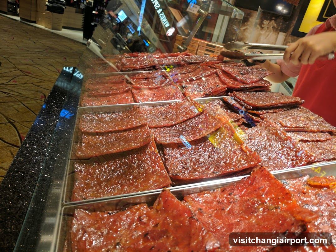 Dried Meat Display