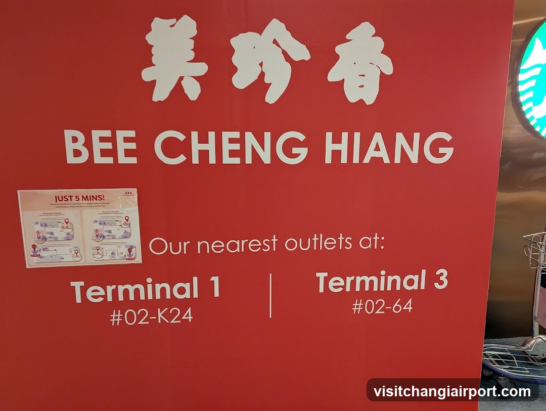 Bee Cheng Hiang Signage