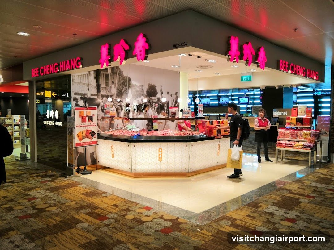 Bee Cheng Hiang Store Interior