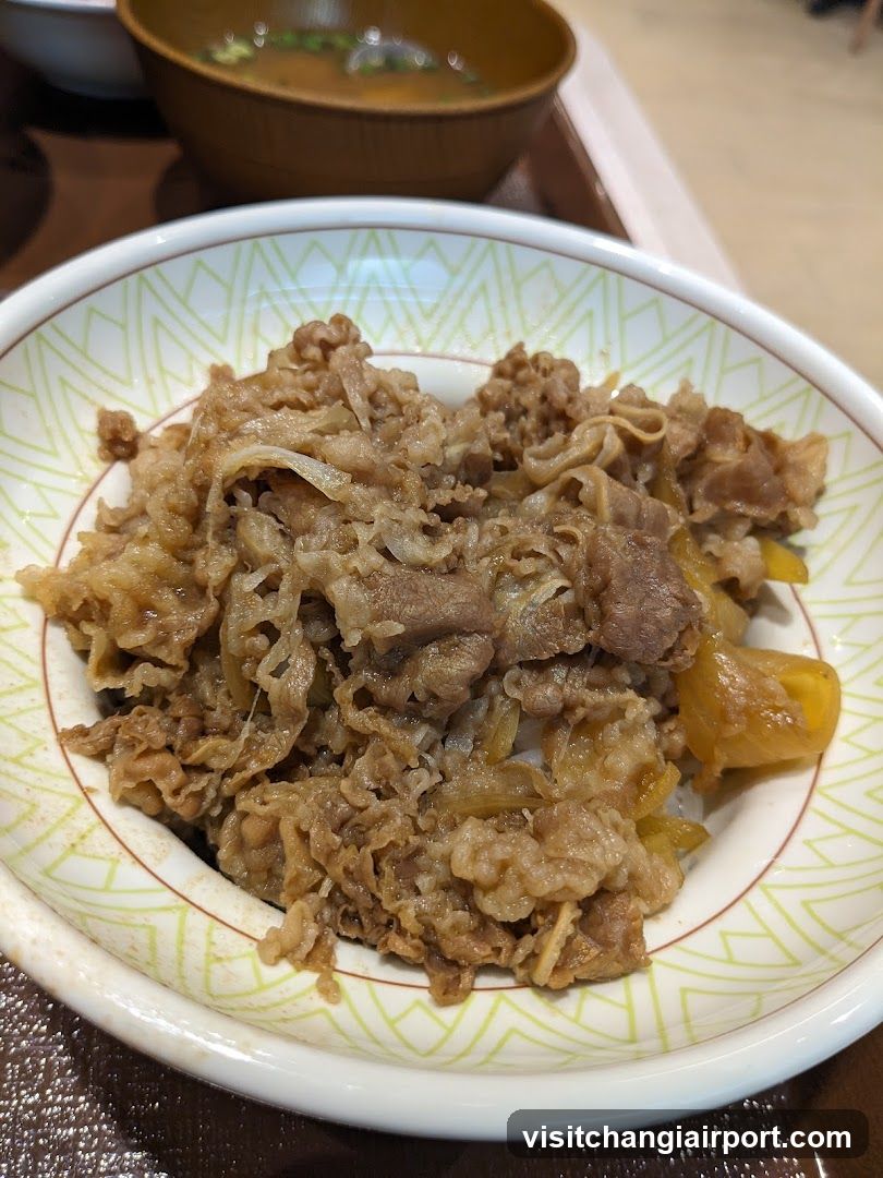 Bowl of Beef and Pickles