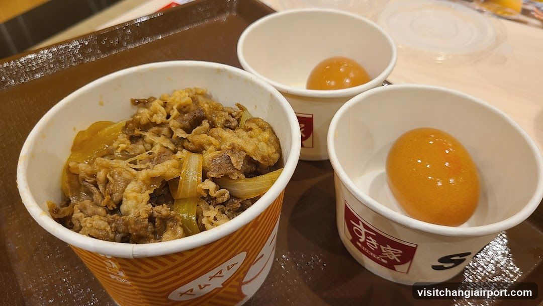 Bento Box with Beef and Egg