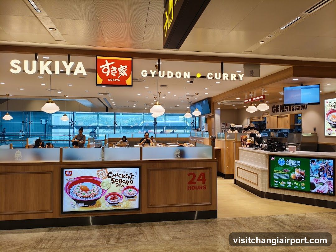 Sukiya Restaurant Interior