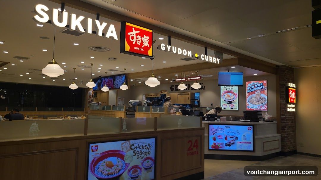 Sukiya Restaurant Interior