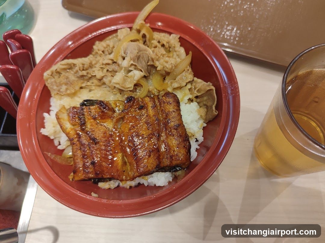 Eel and Tonkatsu Rice Bowl