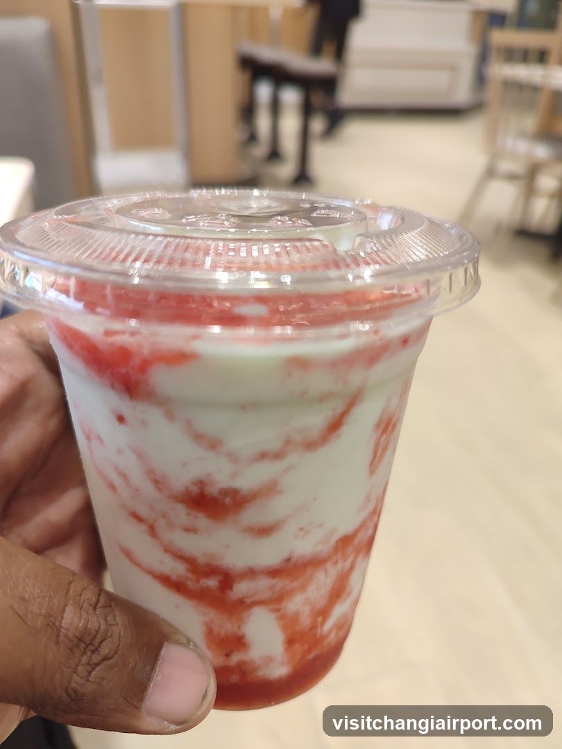 Strawberry Yogurt Drink