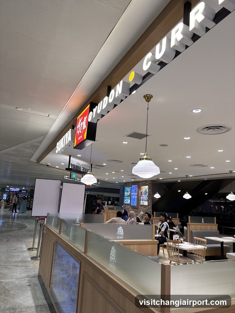 Restaurant Interior with Customers Dining