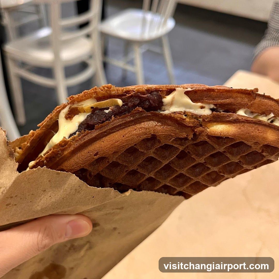 Waffle Sandwich with Filling