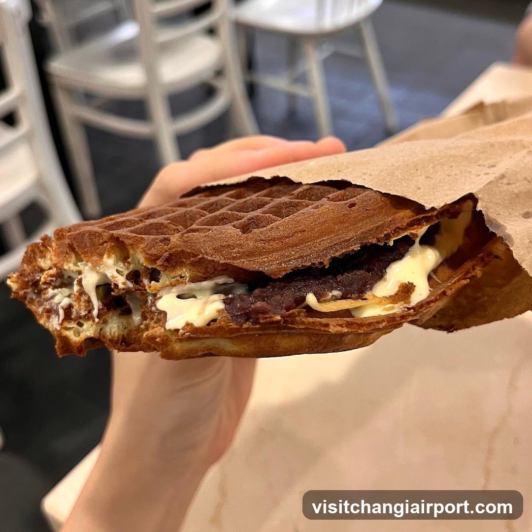 Waffle Sandwich with Filling