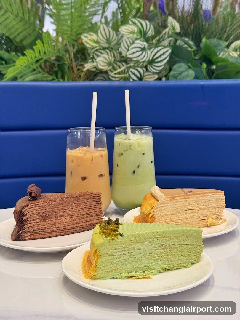 Pastries and Drinks Display