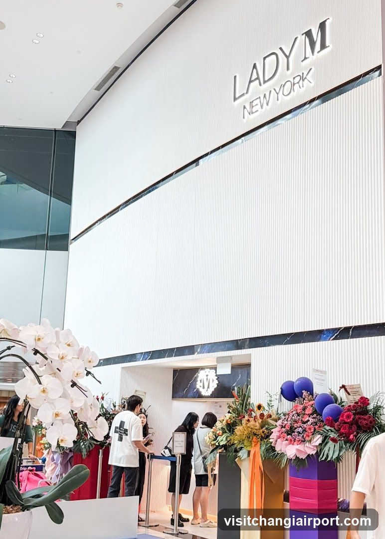 Lady M at Jewel Changi Airport