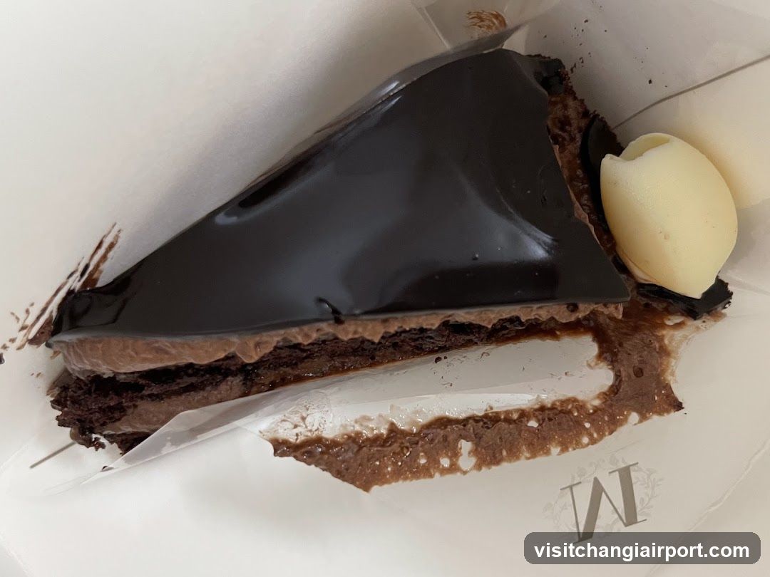 Chocolate Cake Slice