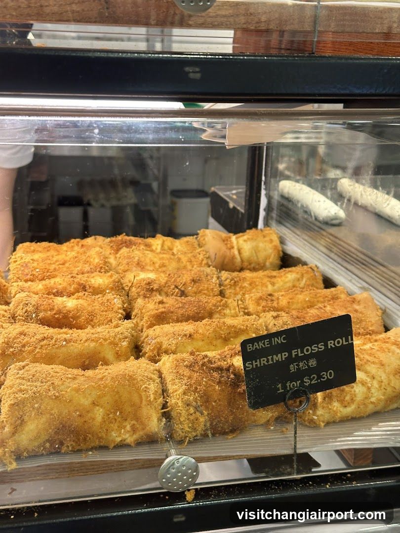Shrimp Floss Roll Display