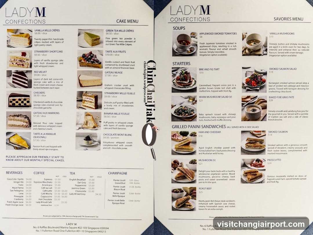 LADYM Confections Menu