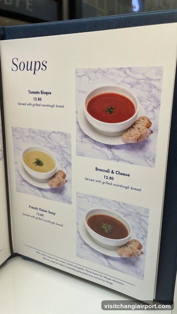 Soups Menu Page