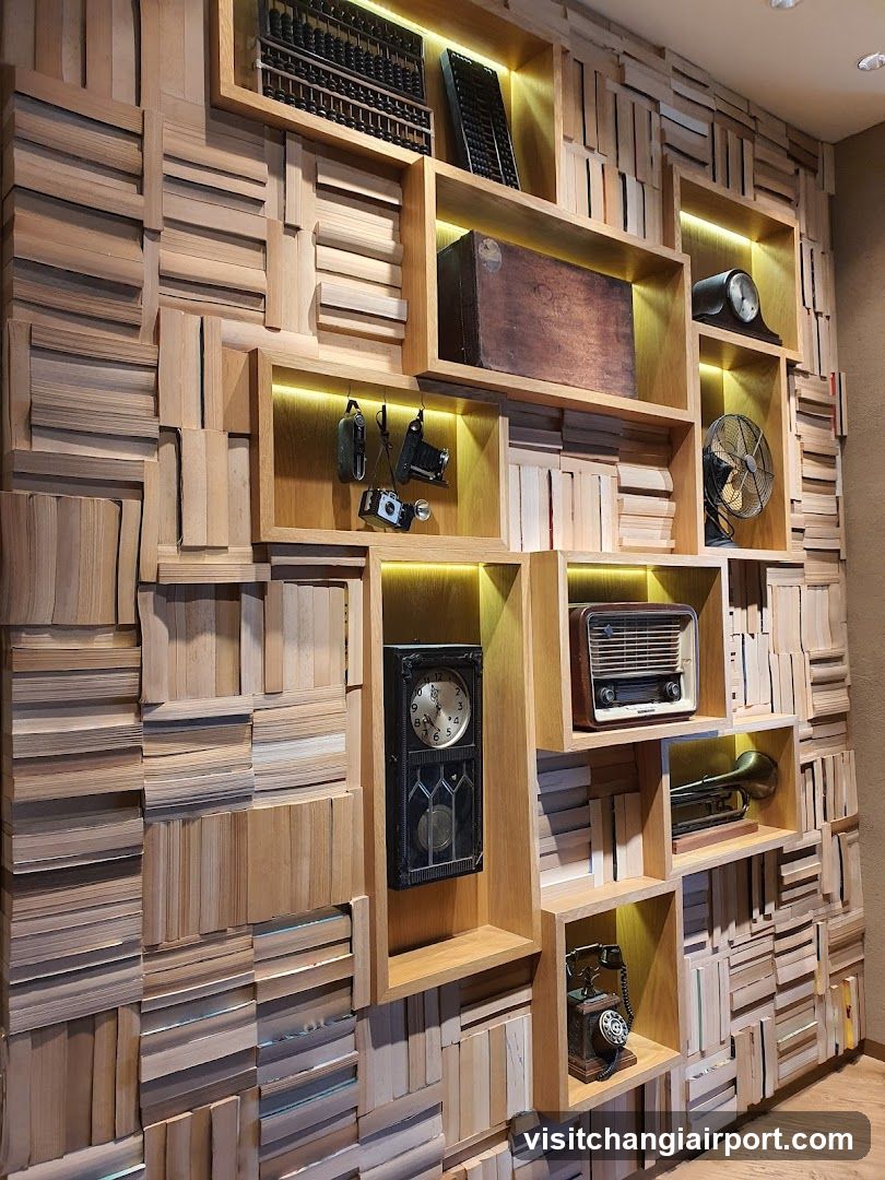Vintage Wall Display