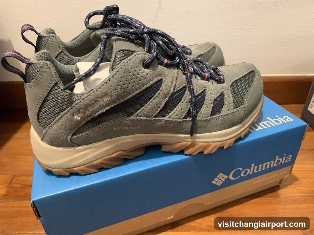 Columbia Shoes on Box