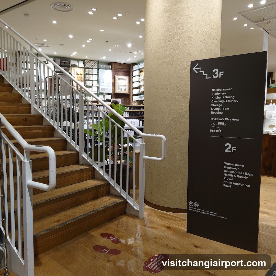 Interior of a department store