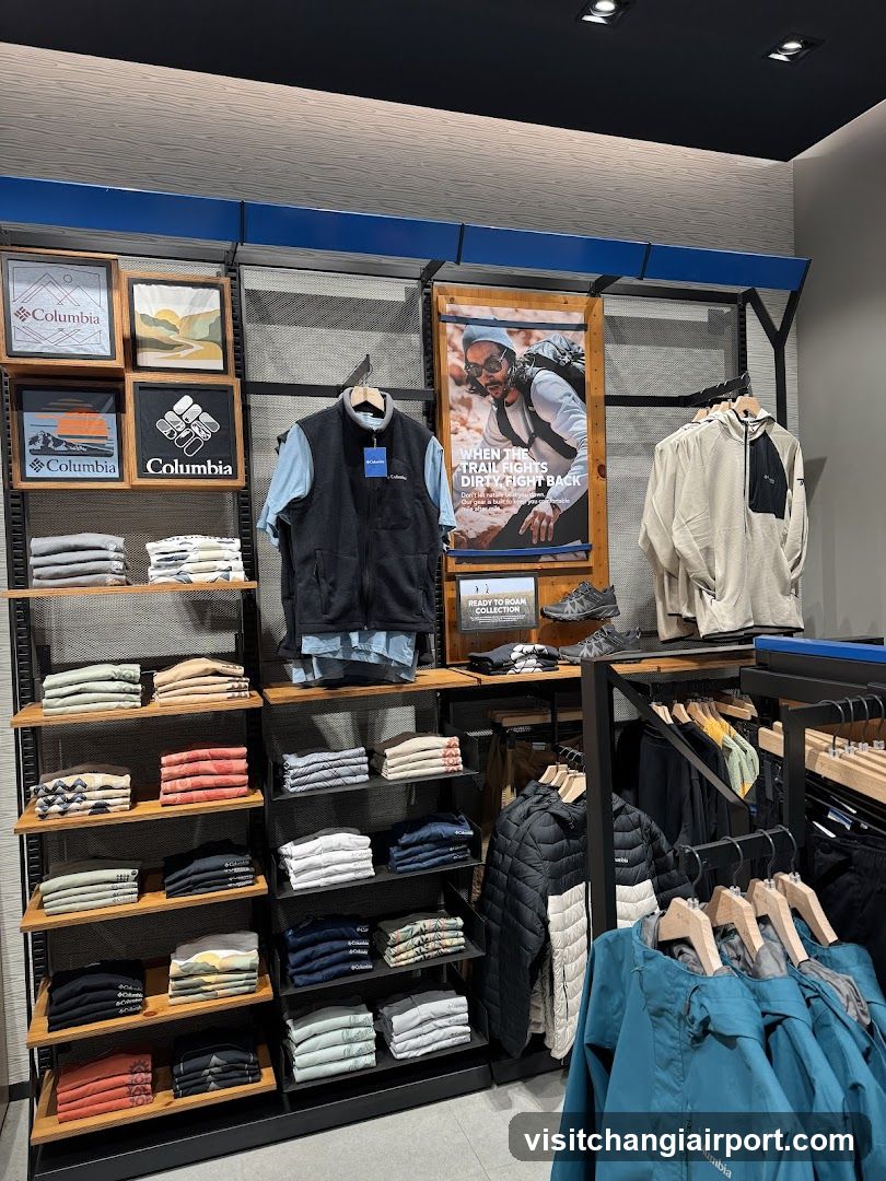 Columbia Store Interior Display