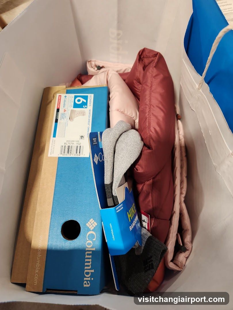 Shopping Bag Contents