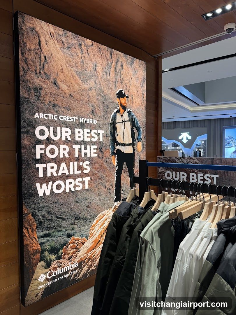 Columbia Store Interior Display