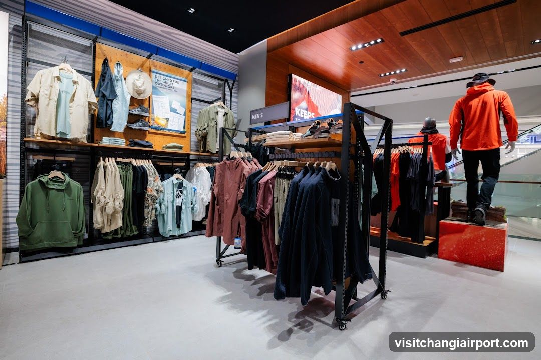 Men's Clothing Store Interior Display