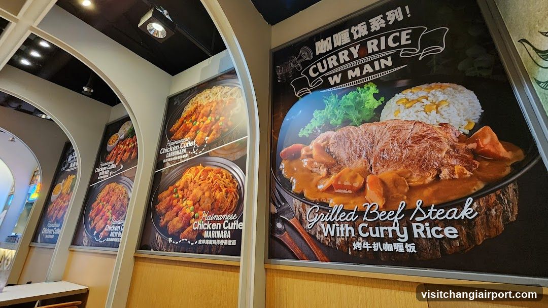 Curry Rice Restaurant Interior