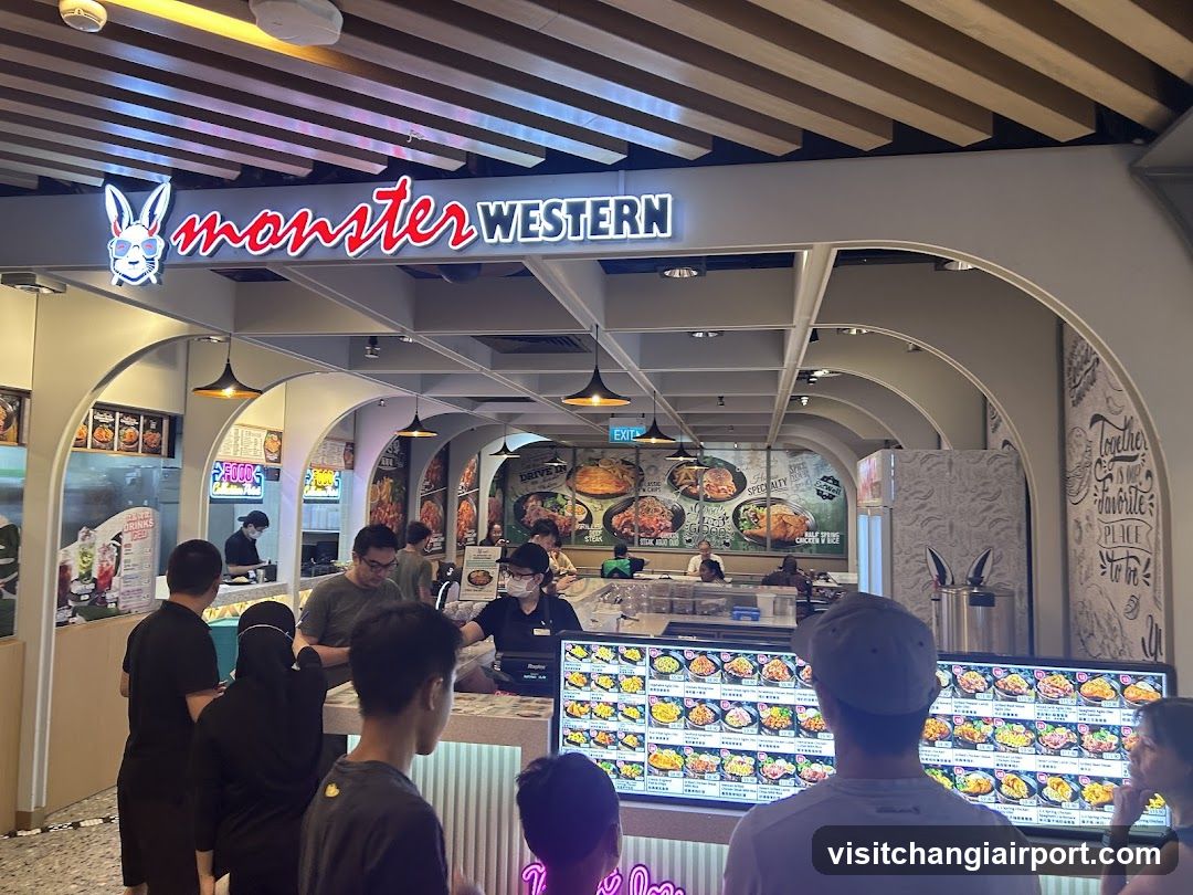 Monster Western Food Court Interior