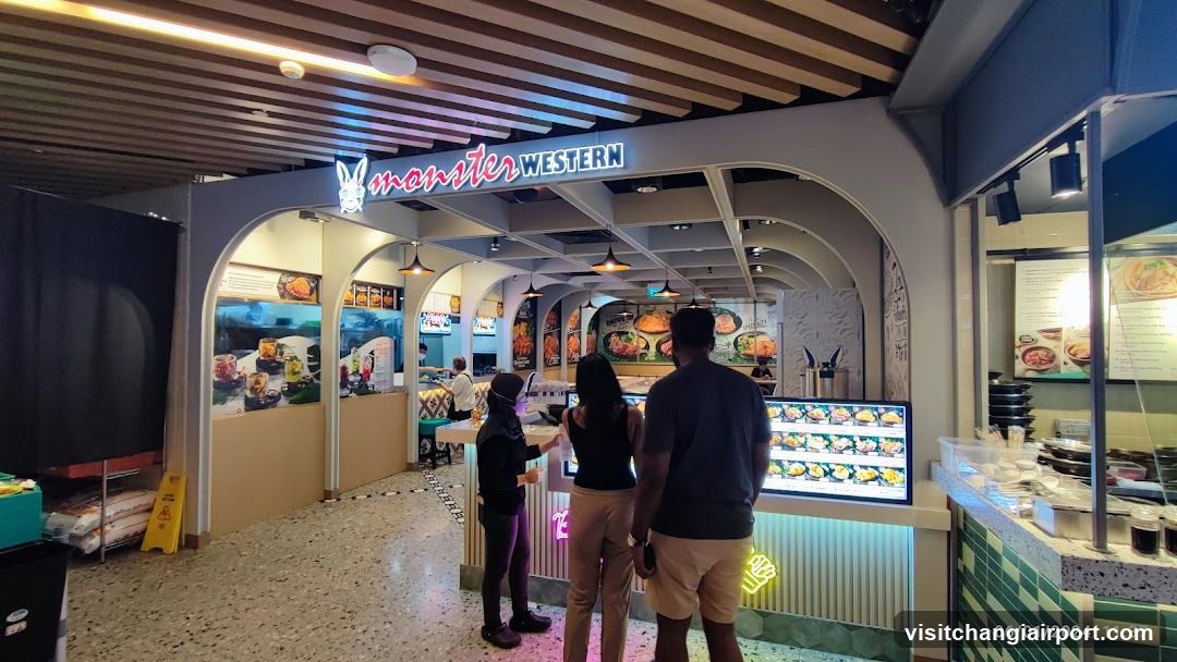 Monster Western Food Stall Interior