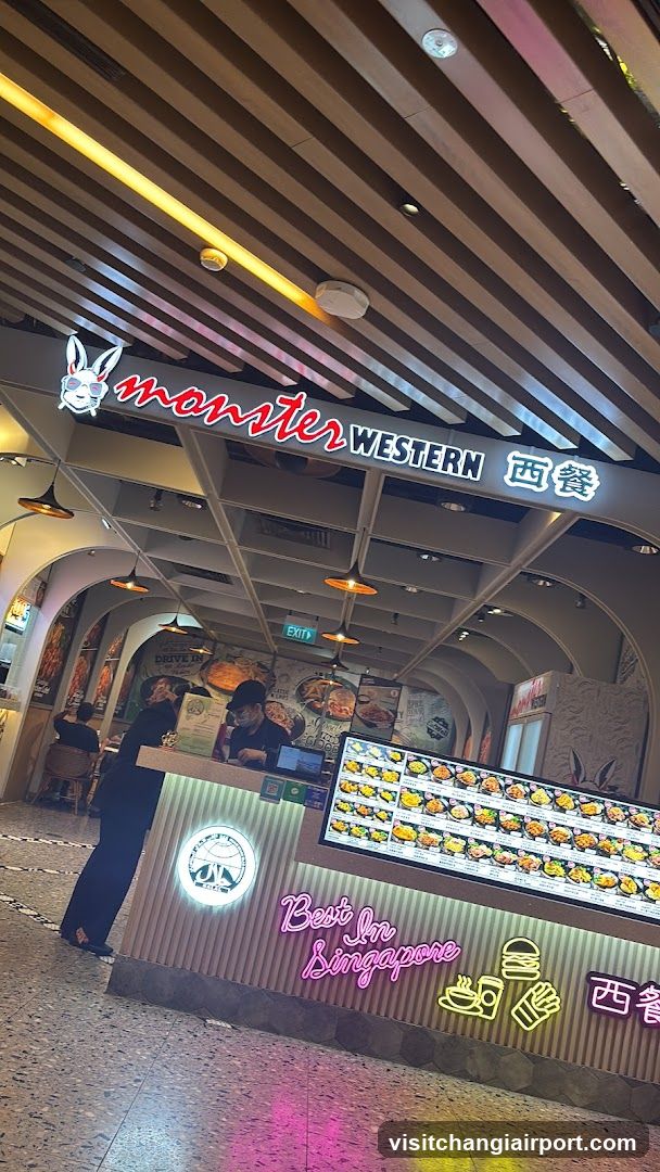Monster Western Restaurant Interior