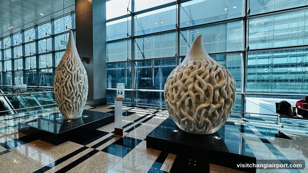 Abstract Sculptures in Modern Interior