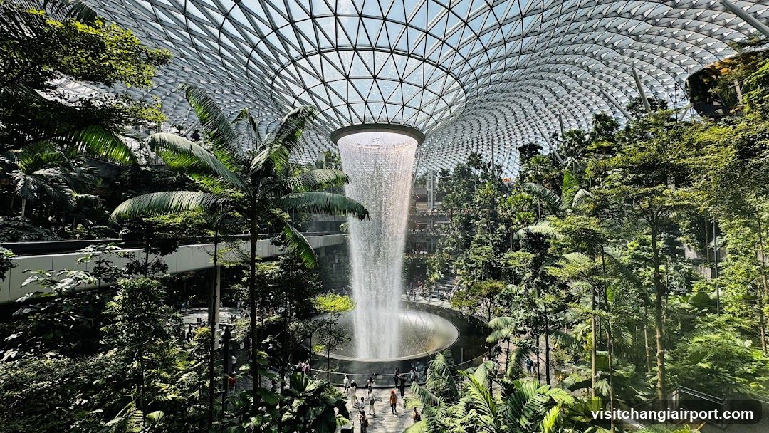 Vertical Garden with Waterfall