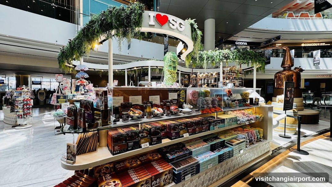 I Love SG Kiosk Interior