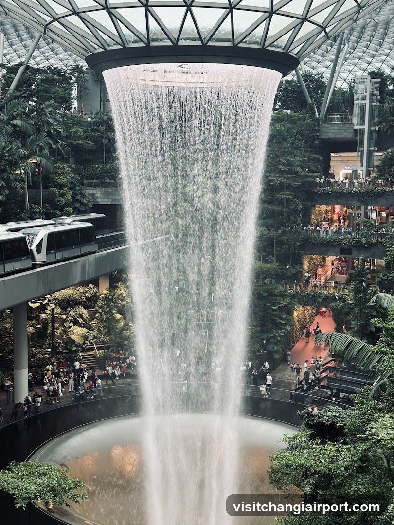 The Jewel Changi Waterfall