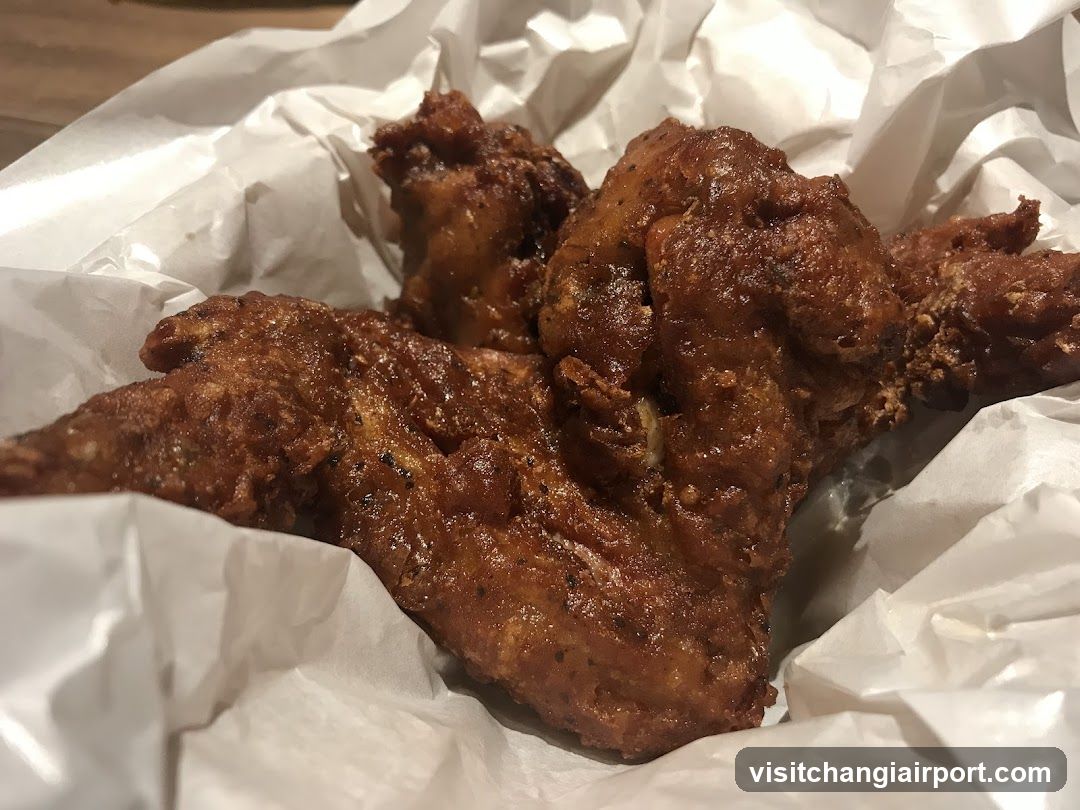 Fried Chicken on Paper