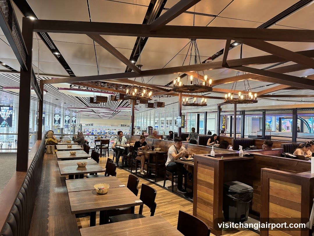 Airport Dining Area Interior