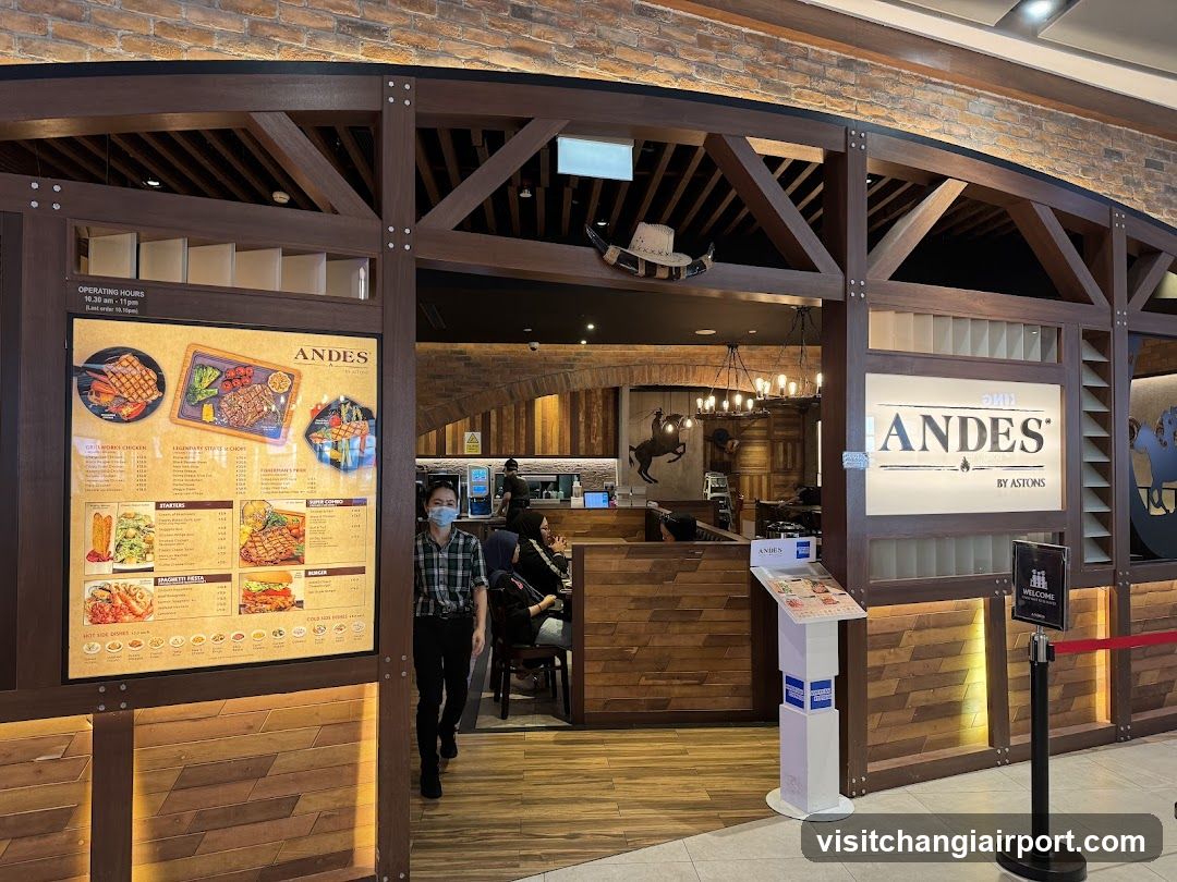 ANDES by ASTONS @ Changi Airport T4