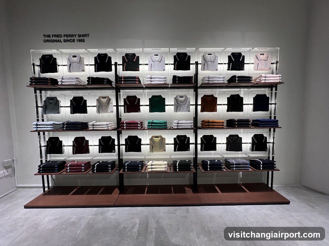 Fred Perry Shirt Display