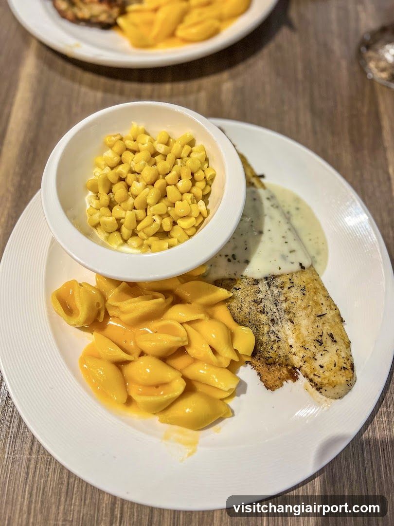 Fish and Pasta Dish