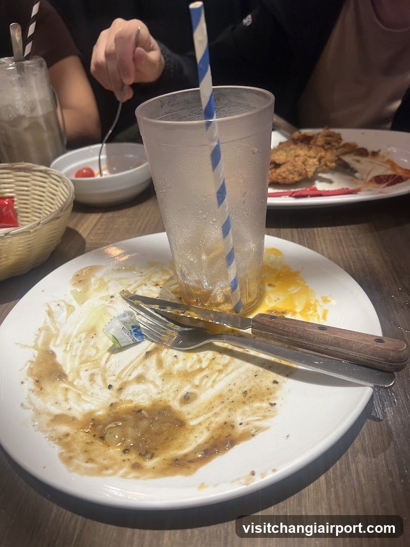 Eaten Meal with Drink