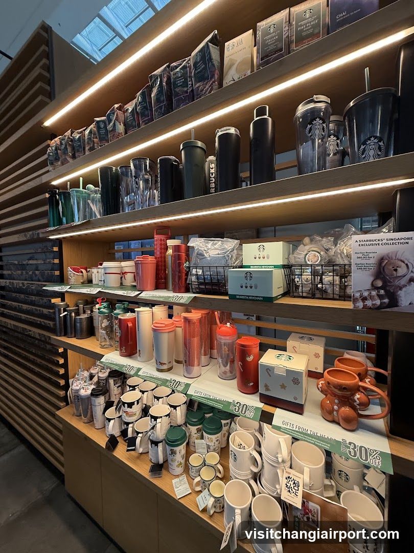 Starbucks Merchandise Display